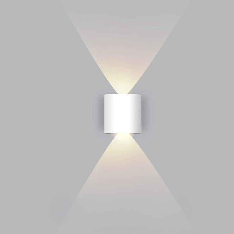 Outdoor Lighting LED Wall Light Exterior Waterproof Curved Up Down Weatherproof - Image 8