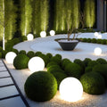 Outdoor Lights Solar Powered Globe Portable Cordless LED Waterproof Remote Control - Image 1