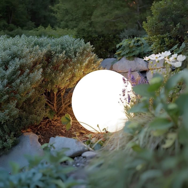 Outdoor Lights Solar Powered Globe Portable Cordless LED Waterproof Remote Control - Image 12
