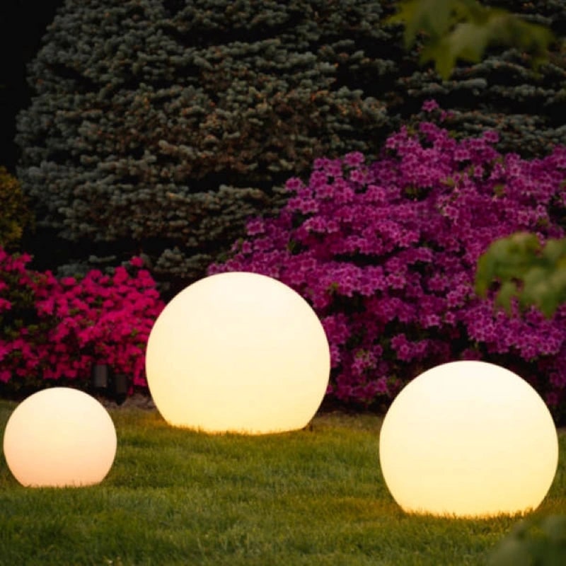 Outdoor Lights Solar Powered Globe Portable Cordless LED Waterproof Remote Control - Image 15