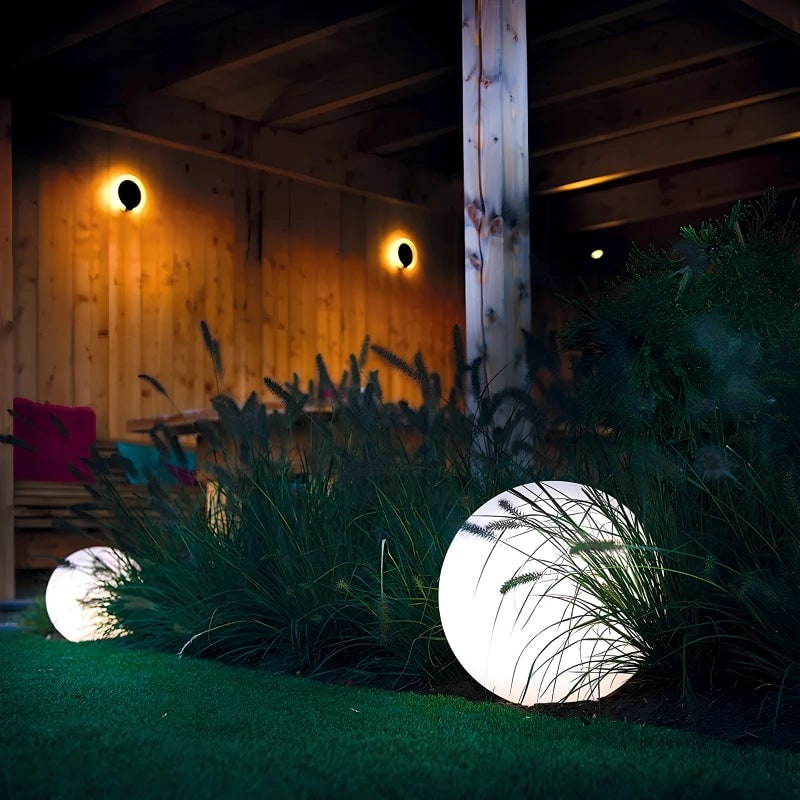 Outdoor Lights Solar Powered Globe Portable Cordless LED Waterproof Remote Control - Image 24