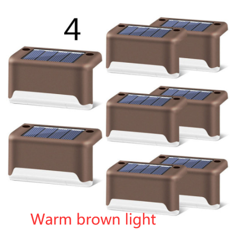 Outdoor Solar Deck and Fence Lights with Step for Pathway Patio and Yard Exterior - Image 14