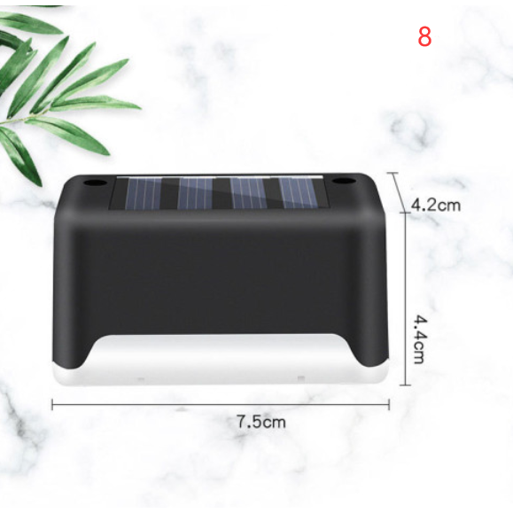 Outdoor Solar Deck and Fence Lights with Step for Pathway Patio and Yard Exterior - Image 17