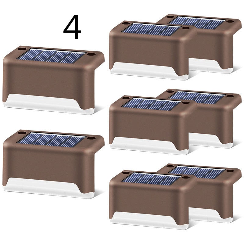 Outdoor Solar Deck and Fence Lights with Step for Pathway Patio and Yard Exterior - Image 28