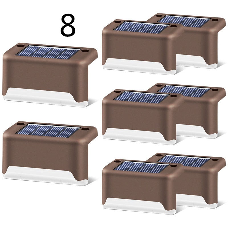 Outdoor Solar Deck and Fence Lights with Step for Pathway Patio and Yard Exterior - Image 33