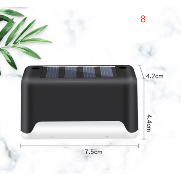 Outdoor Solar Deck and Fence Lights with Step for Pathway Patio and Yard Exterior - Image 4