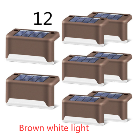 Outdoor Solar Deck and Fence Lights with Step for Pathway Patio and Yard Exterior - Image 46