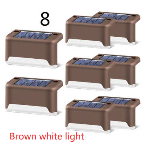 Outdoor Solar Deck and Fence Lights with Step for Pathway Patio and Yard Exterior - Image 48
