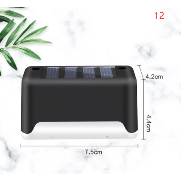 Outdoor Solar Deck and Fence Lights with Step for Pathway Patio and Yard Exterior - Image 50
