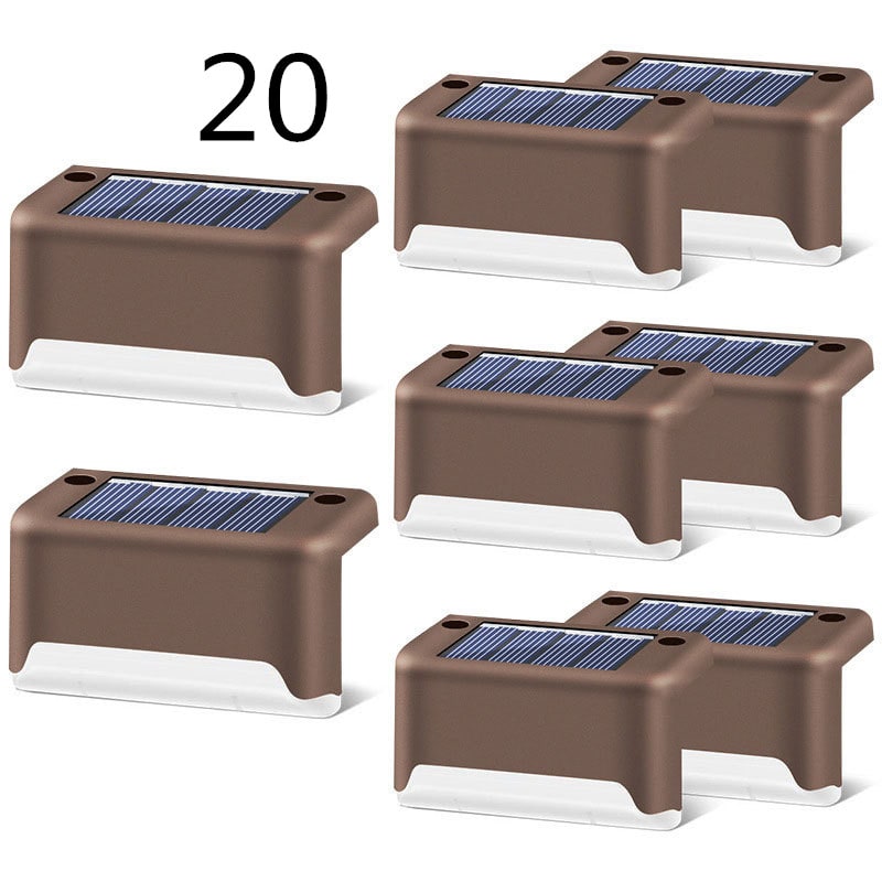 Outdoor Solar Deck and Fence Lights with Step for Pathway Patio and Yard Exterior - Image 55