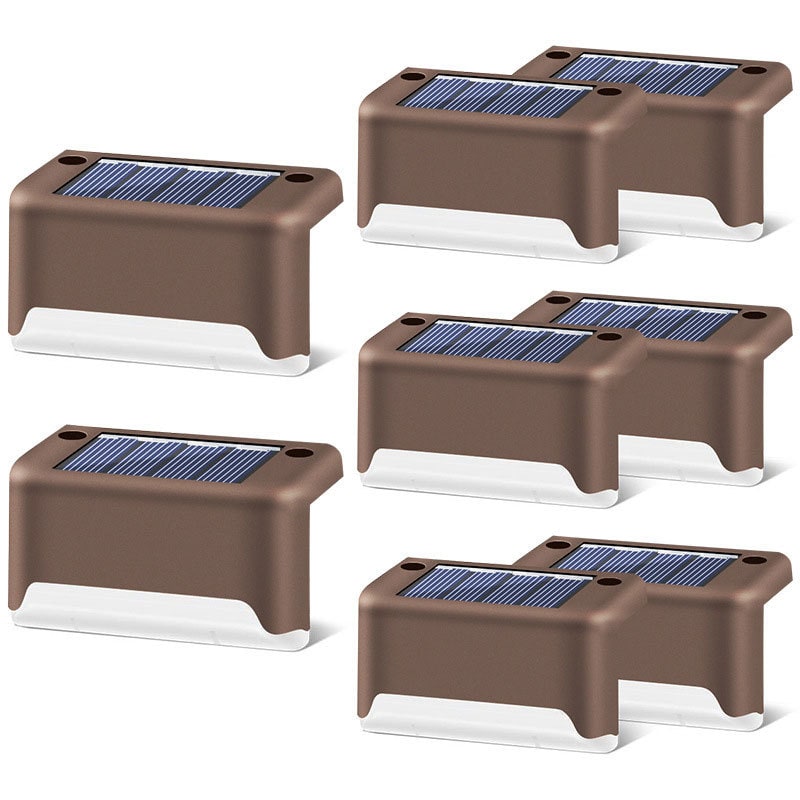 Outdoor Solar Deck and Fence Lights with Step for Pathway Patio and Yard Exterior - Image 67
