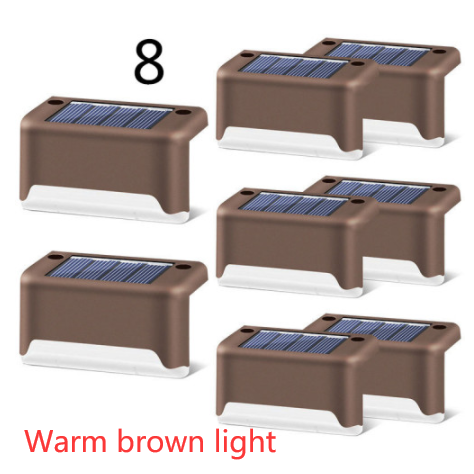 Outdoor Solar Deck and Fence Lights with Step for Pathway Patio and Yard Exterior - Image 72