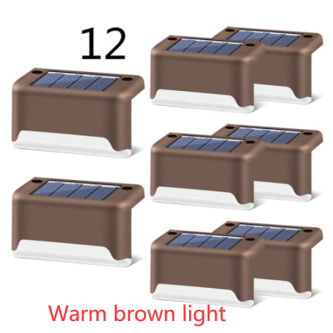 Outdoor Solar Deck and Fence Lights with Step for Pathway Patio and Yard Exterior - Image 73