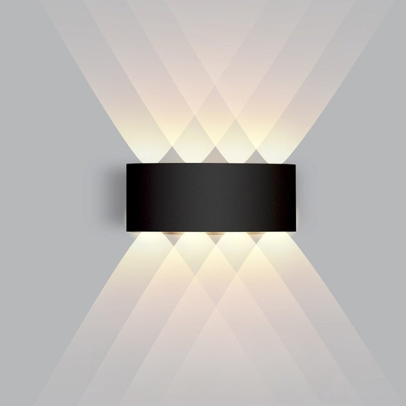 Outdoor Wall Sconce Light with Up and Down LED Lighting and Waterproof Design - Image 16