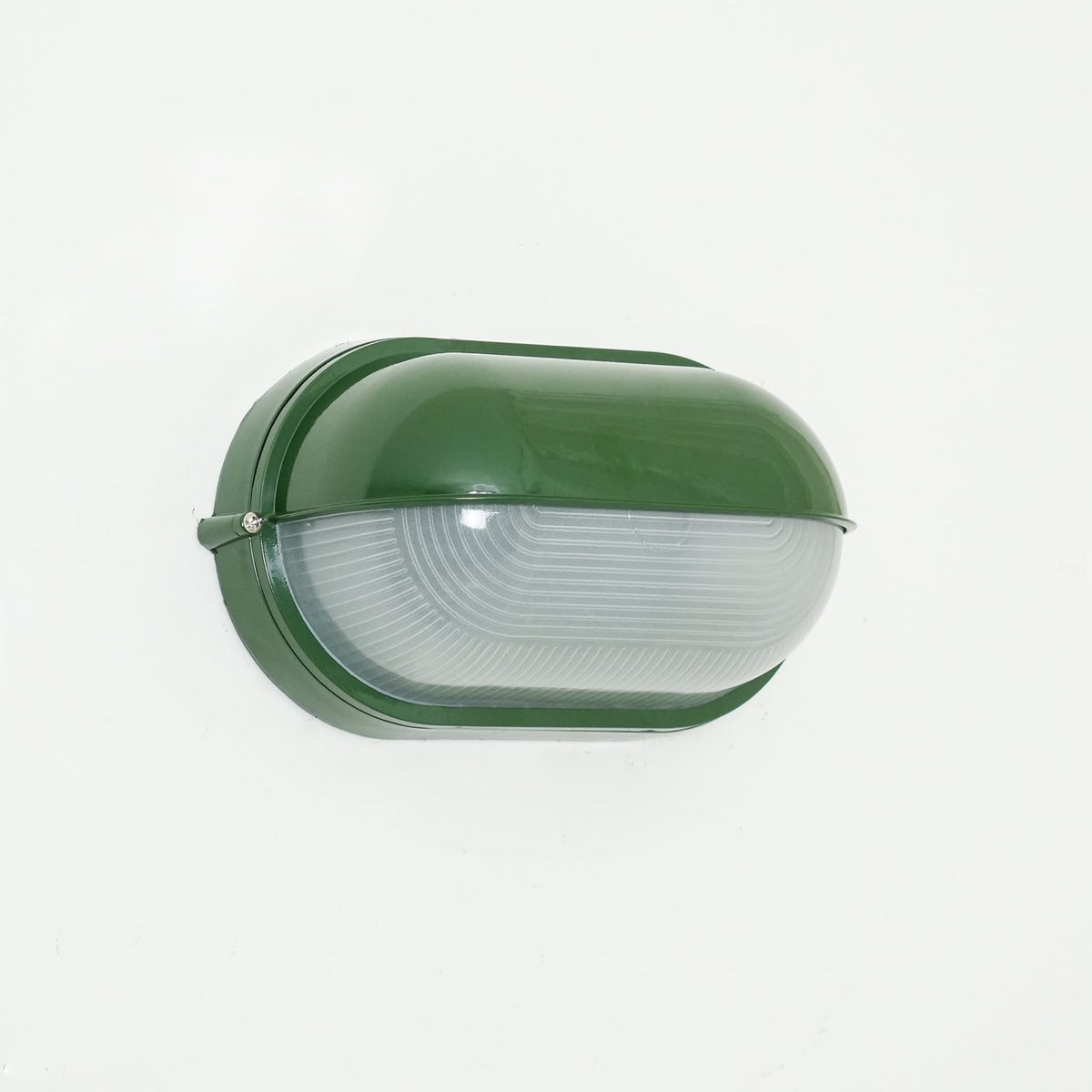 Oval Bulkhead Wall Light with Weather-Resistant Eyelid Cover and Ribbed Glass Diffuser - Image 21