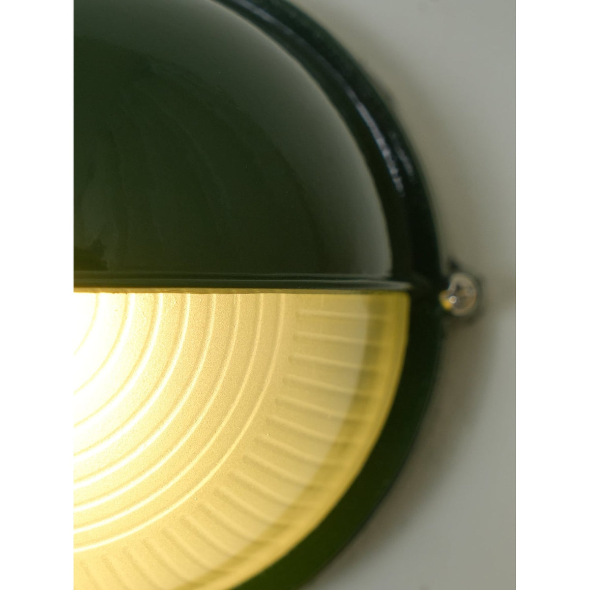 Oval Bulkhead Wall Light with Weather-Resistant Eyelid Cover and Ribbed Glass Diffuser - Image 33