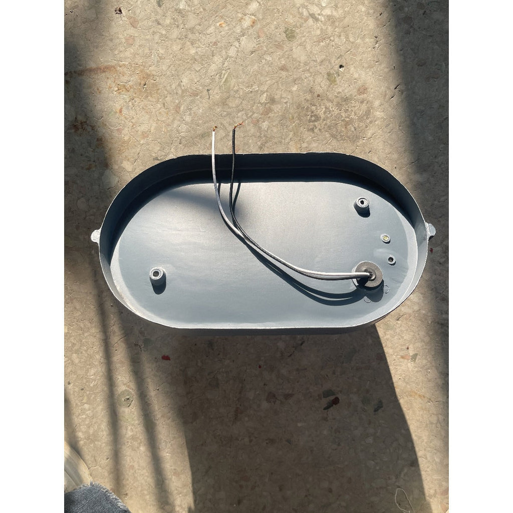 Oval Bulkhead Wall Light with Weather-Resistant Eyelid Cover and Ribbed Glass Diffuser - Image 49