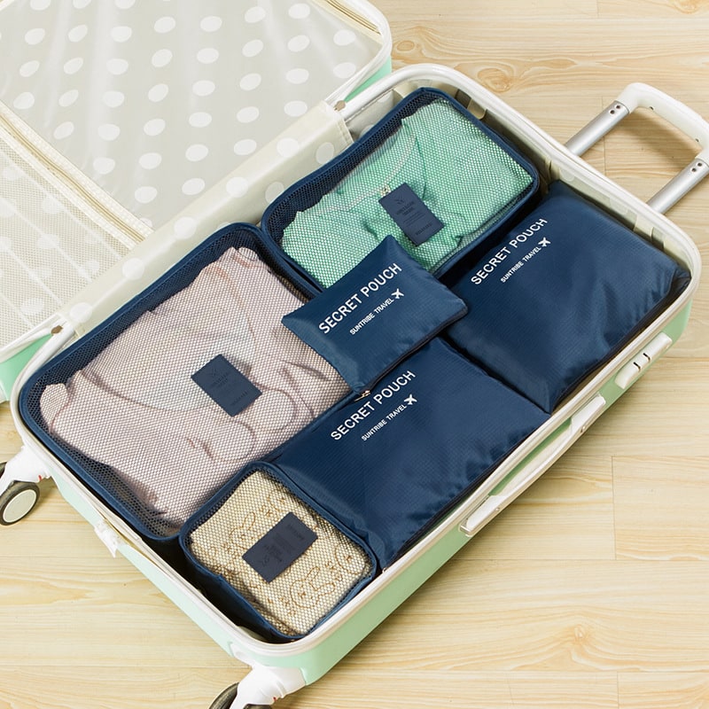 Packing Cubes and Compression for Travel with Suitcase Organizer Pouches Traveling - Image 1