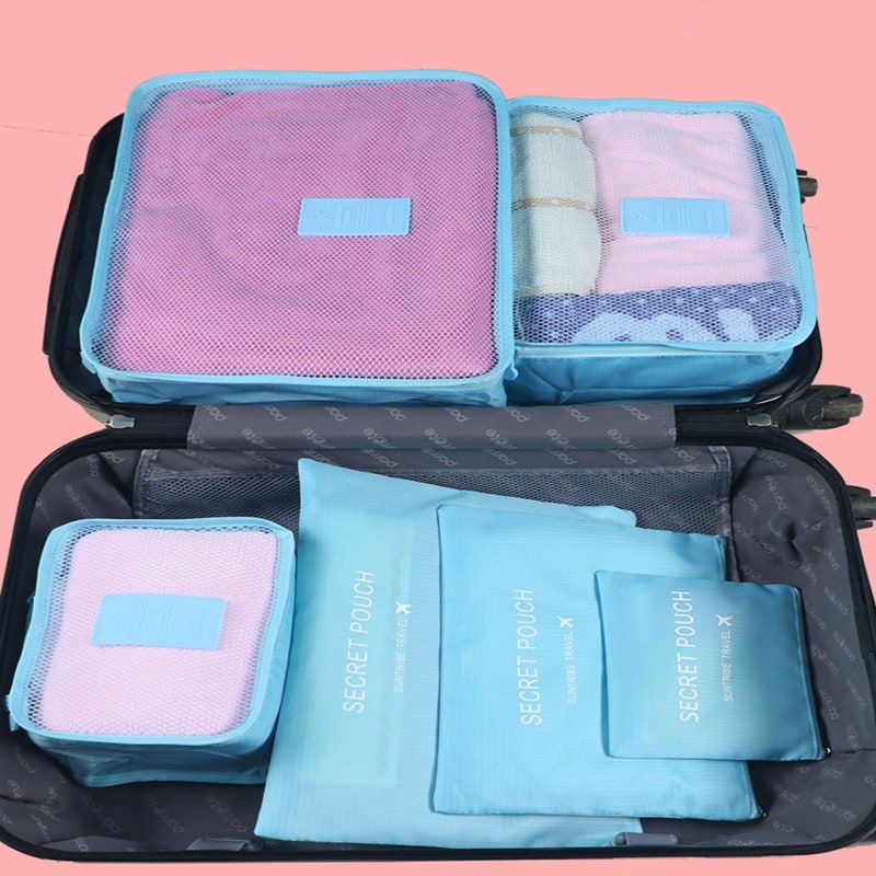 Packing Cubes and Compression for Travel with Suitcase Organizer Pouches Traveling - Image 2