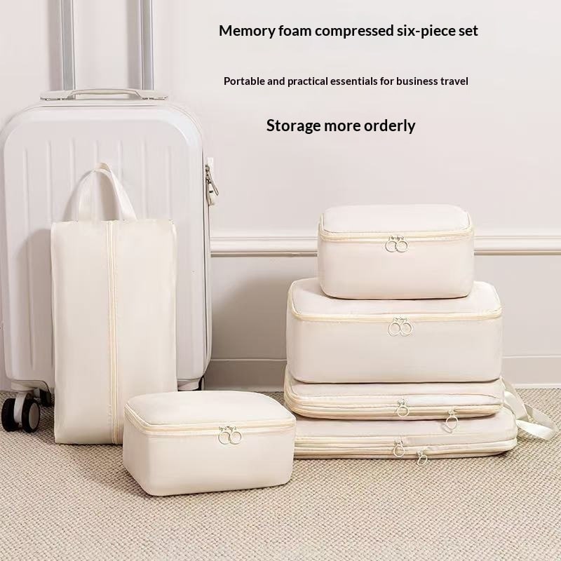 Packing Cubes and Fabric Storage with Compression for Travel Suitcase Organizer Bags - Image 10