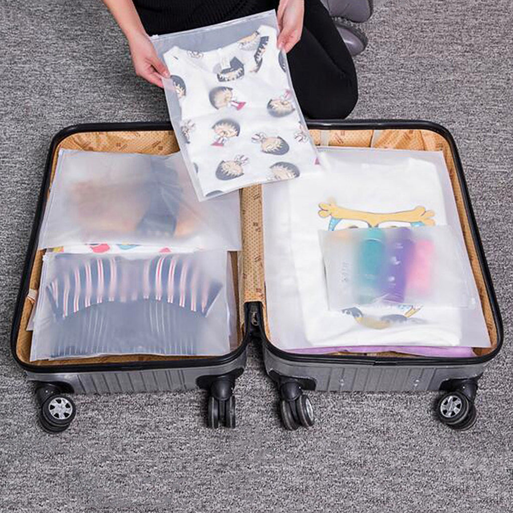 Packing Cubes Compression for Travel with Luggage Organizer Pouches and Mesh Panels 9-Piece Set - Image 14
