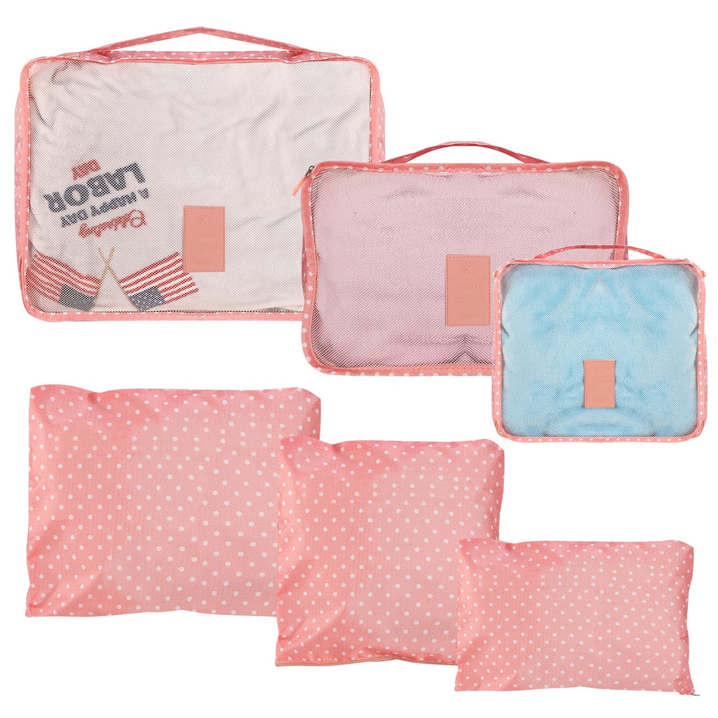Packing Cubes Compression for Travel with Luggage Organizer Pouches and Mesh Panels 9-Piece Set - Image 17