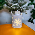 Parol Christmas Lantern with LED Light and Festive Cutout Designs for Holiday Centerpiece Decorating - Image 9