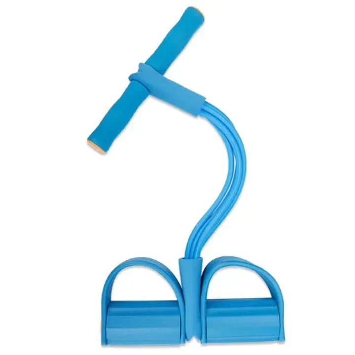 Pedal Resistance Band Portable Foam Handle Foot Straps Foldable Exercise - Image 6
