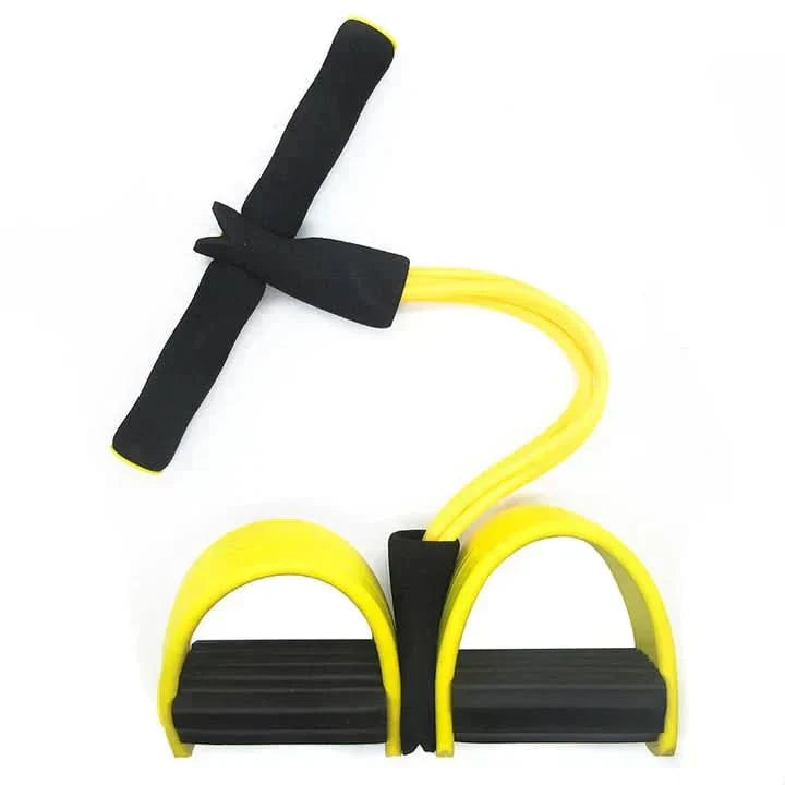 Pedal Resistance Band Portable Foam Handle Foot Straps Foldable Exercise - Image 7
