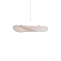 Pendant Light with Sculptural Wavy Shade for Bathroom Living Room and Dining - Image 1
