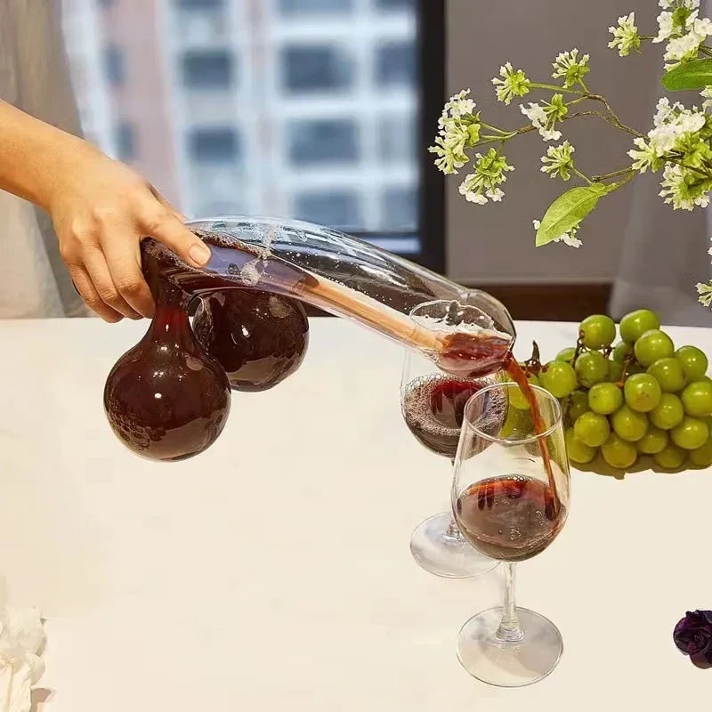 Penis Decanter Glass Wine Spirits Novelty Gift Party Freestanding Funny - Image 3