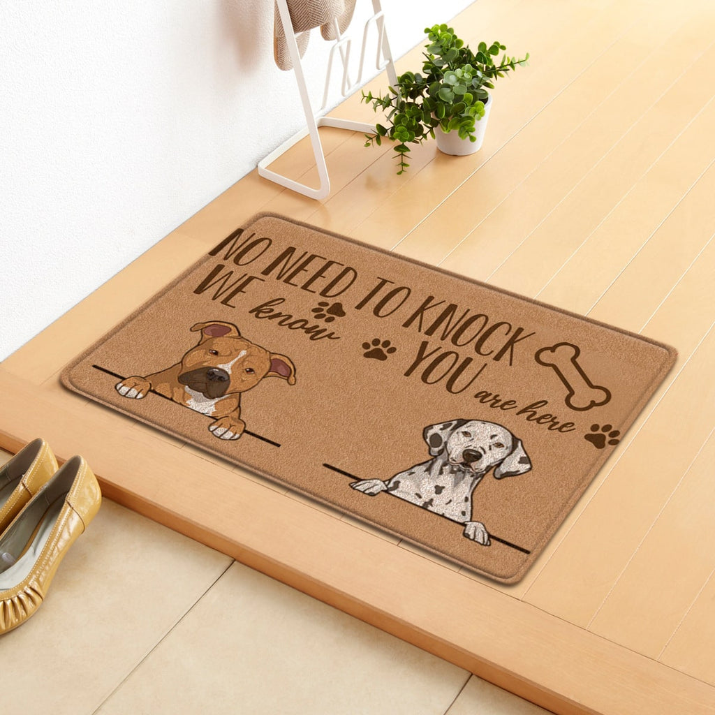 Personalized Custom Doormat with Pet Dog Cat Photo Washable Indoor Front Door Mat Coir - Image 2