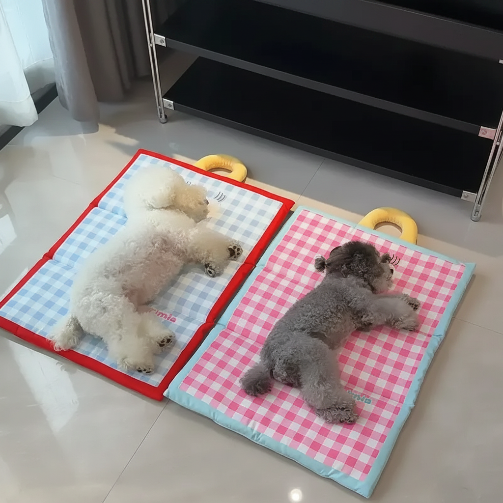 Foldable Pet Cooling Mat for Dogs and Cats