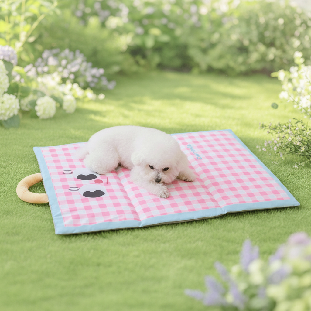 Foldable Pet Cooling Mat for Dogs and Cats