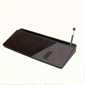 Plexiglass Glass Dry Erase Board with Magnetic Whiteboard Desktop Organizer and Storage - Image 2