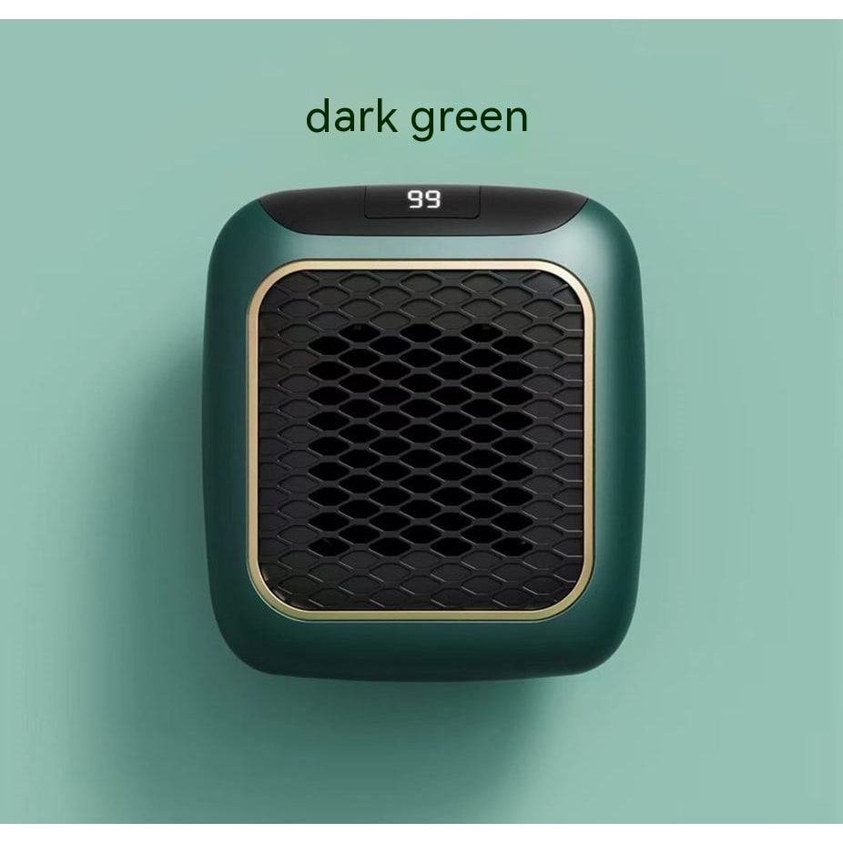 Plug in Space Heater with Digital Display and Wall-Mounted Design for Home - Image 1