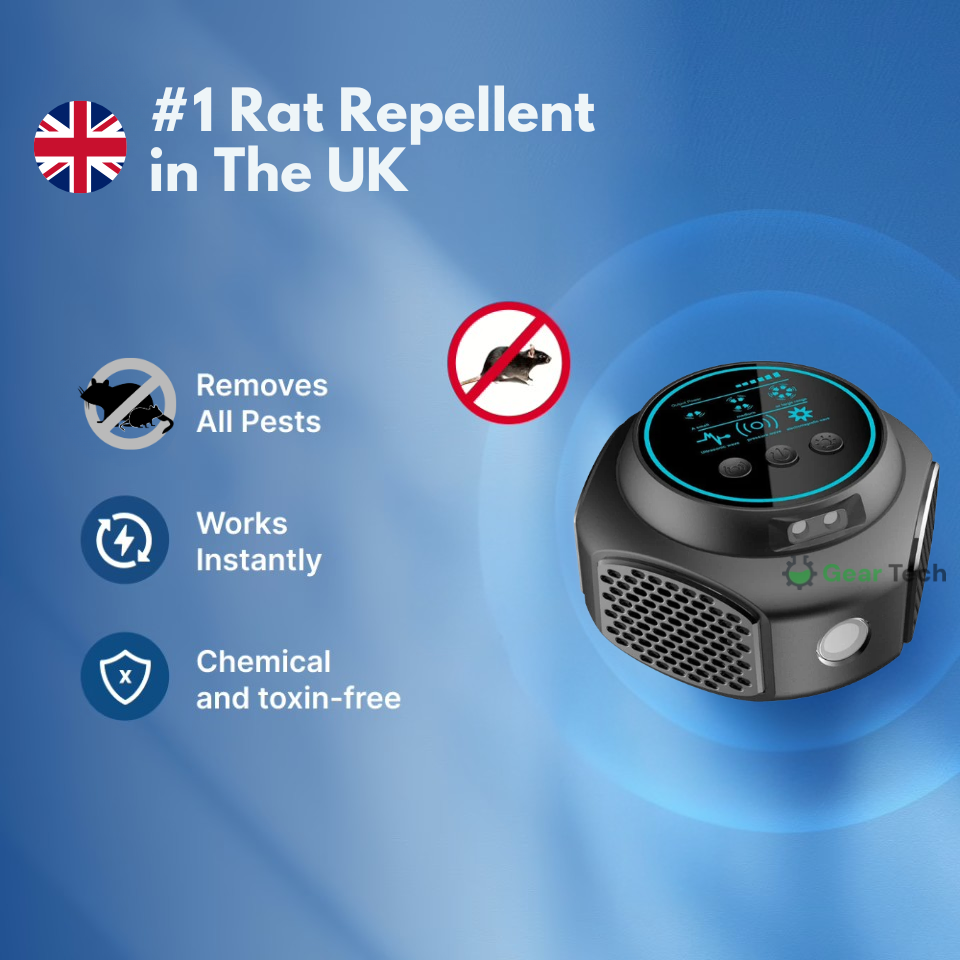 Plug-In Ultrasonic Rodent Repellent for Mouse and Rat Control with Digital Display - Image 18