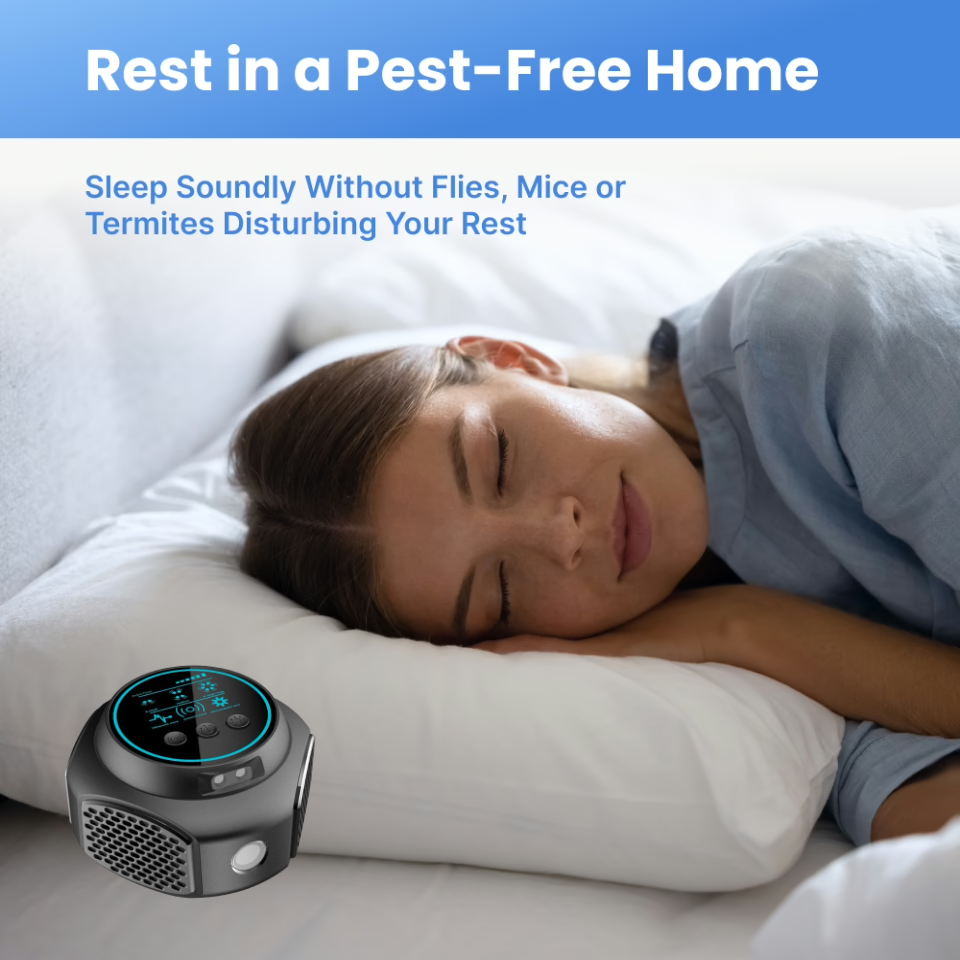 Plug-In Ultrasonic Rodent Repellent for Mouse and Rat Control with Digital Display - Image 9