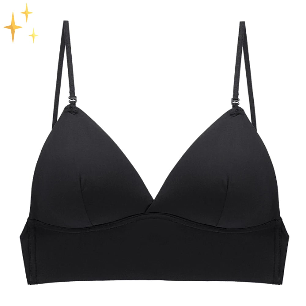 Plunge Bra Backless Low Back Seamless Adjustable Convertible Strap - Image 7