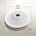 Polishing Wheel Angle Grinder Wool Felt White Disc 100mm Pad - Image 2
