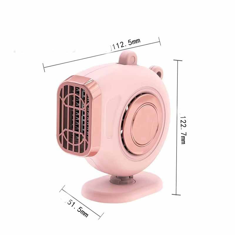 Portable Car Heater with 12v Plug in Fan and Window Defroster for Vehicles 12 Volt Dc - Image 1
