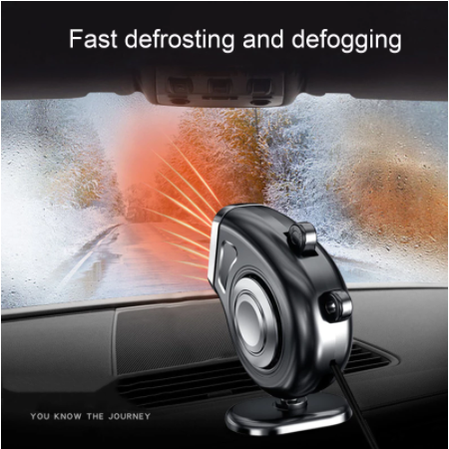 Portable Car Heater with 12v Plug in Fan and Window Defroster for Vehicles 12 Volt Dc - Image 7