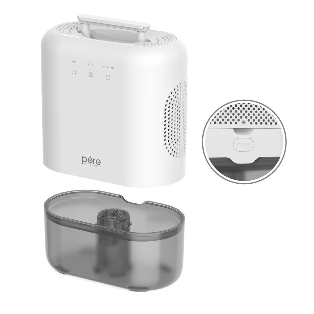 Portable Dehumidifier for Basement and Crawl Space with Drain Hose and 2-Speed Fan - Image 4
