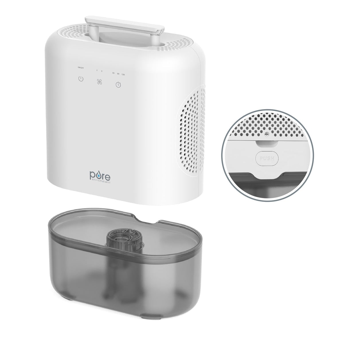 Portable Dehumidifier for Basement and Crawl Space with Drain Hose and 2-Speed Fan - Image 4