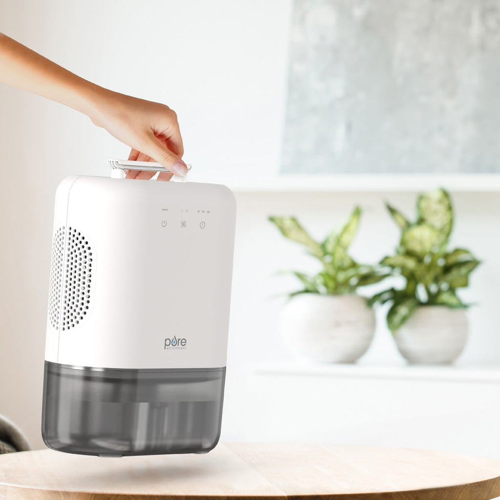 Portable Dehumidifier for Basement and Crawl Space with Drain Hose and 2-Speed Fan - Image 5