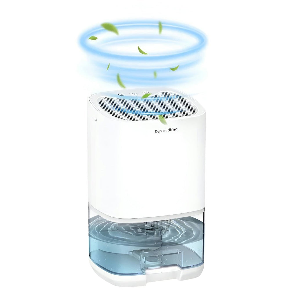 Portable Dehumidifier for Basement Crawl Space and Small Bedroom with Air Filter and Night Light - Image 3