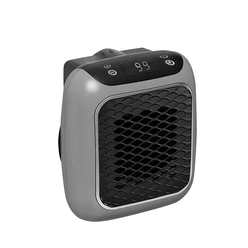 Portable Electric Space Heater with Plug in Wall Outlet and Digital LED Display - Image 1