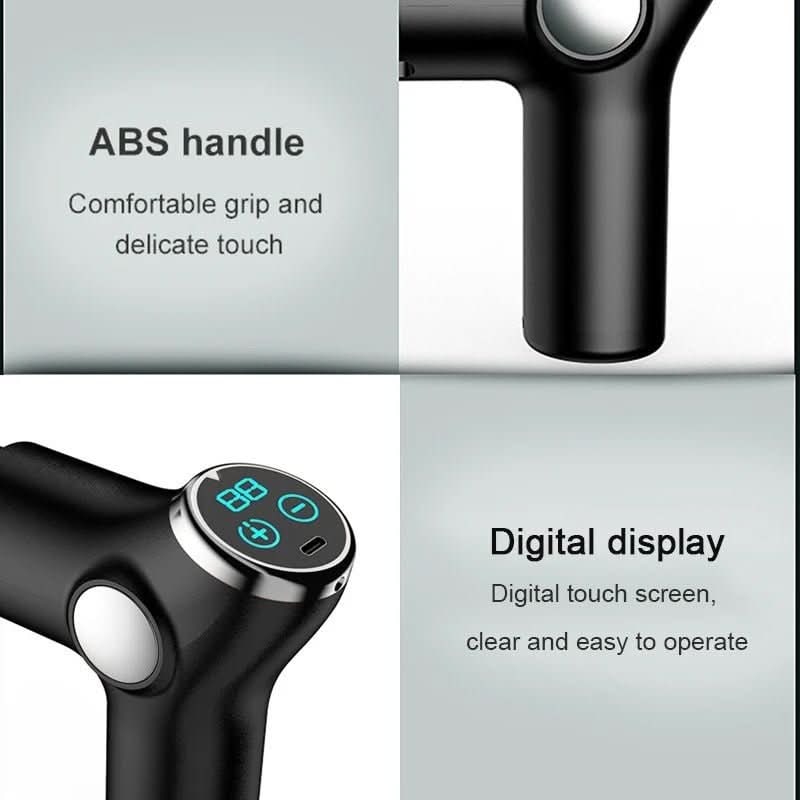 Portable Handheld Mini Massage Gun Rechargeable USB Compact Travel Lightweight - Image 3