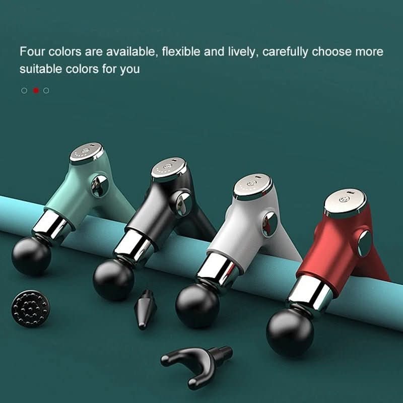 Portable Handheld Mini Massage Gun Rechargeable USB Compact Travel Lightweight - Image 9
