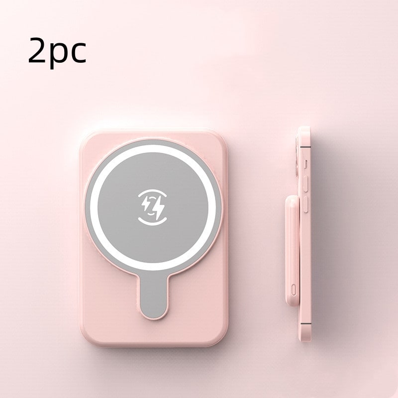 Portable Magnetic Fast Charging Power Bank with Wireless and Compact Design Phone - Image 18